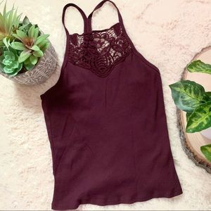 Aeropostale Crochet Tank